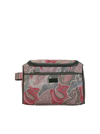 ETRO | Kosmetiktasche - Beauty Case (57 D.Braun / D. Rot) | 